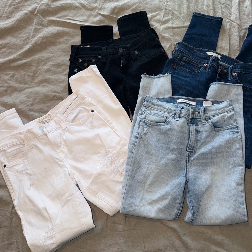 Lot of 4 Women's size 26 Jeans